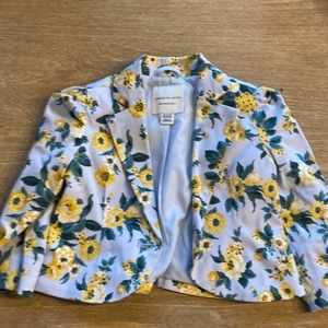 Janie and Jack floral blazer